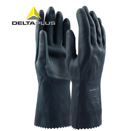 Delta 201530 VE530 guantes de látex de neopreno antiquímico guantes de protección contra el calor