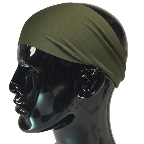 Men's Sports Headband Sweatband Exercise Athletics Elastic Moisture-Wicking Unisex Hairband