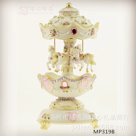 音乐盒;树脂工艺品;陶瓷工艺品