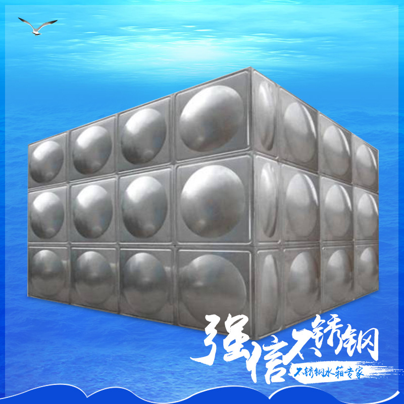304消防不锈钢水箱  方形矩形不锈钢消防屋顶水箱1