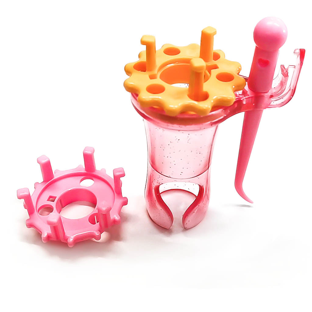 Herramientas de tejer DIY especial Pulsera Plástico transparente trenzado cuerda dispositivo