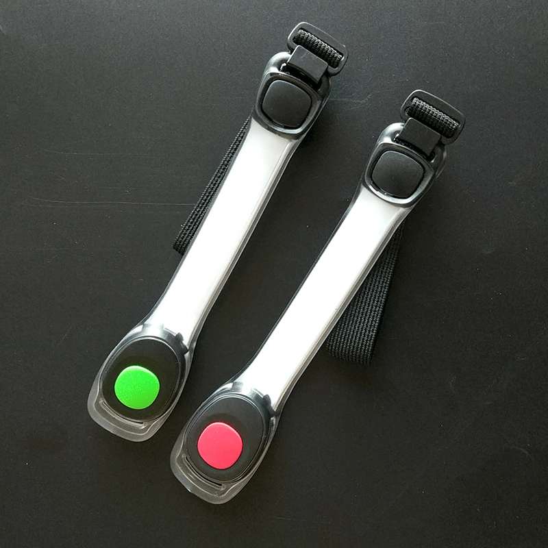 Бег вспышка руку ремень LED светящийся руку ремень светоотражающий ремень на открытом воздухе спортивный предупреждение для печати