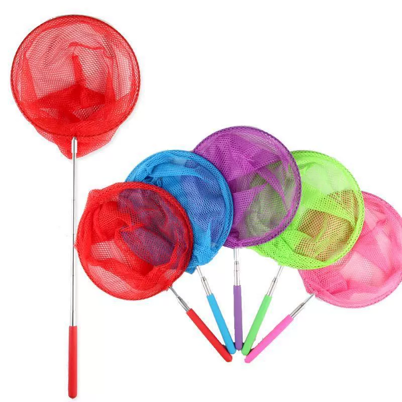  telescopic travel fishing net stainless steel for fishing, family style