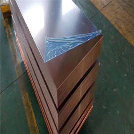 厂家现货直销金属铜材加工紫铜排铜扁条紫铜片接地紫铜箔