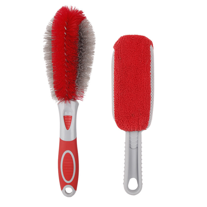 Car washing brush car wheel refresh multifunctional tire cleaning anti-skid handle tire rims car washing tool