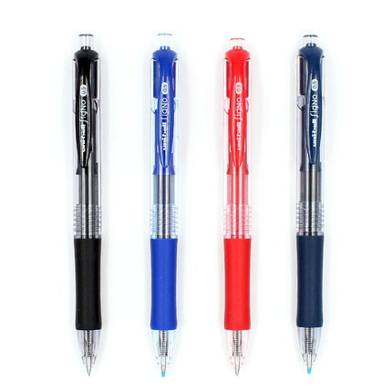 Japón uni Mitsubishi Pen Press pluma de gel UMN-152 estudiante pluma de agua de gran capacidad azul negro rojo pluma de secado rápido a base de agua