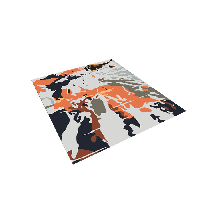 Alfombra nórdica, tapete para la sala de estar, alfombra de fácil cuidado para el hogar, tapete para sofá y mesita de noche, alfombra grande para dormitorio que cubre toda la superficie.