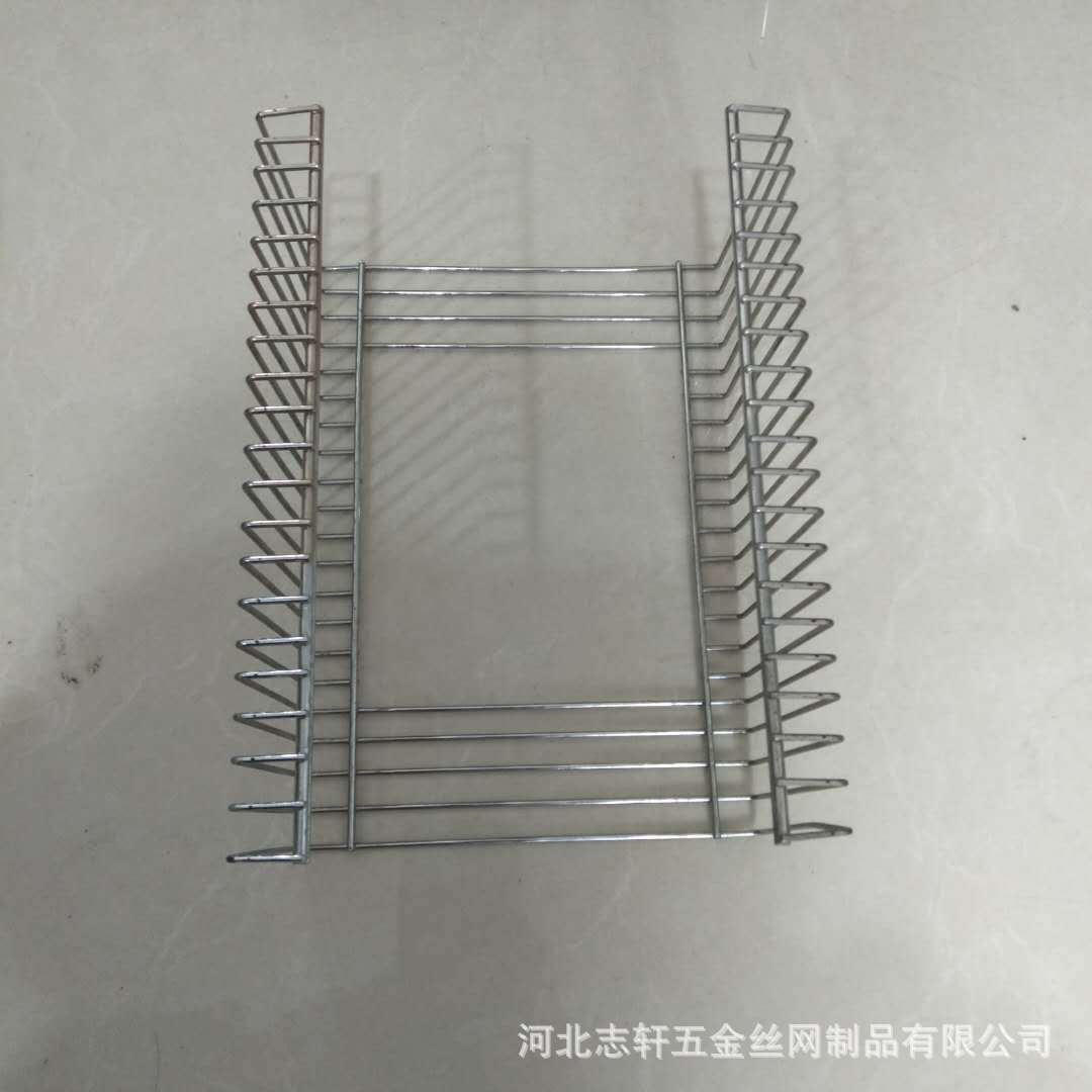 电镀网格金属镀锌框 改款丝网 铁艺网格金属支架托盘收纳盘