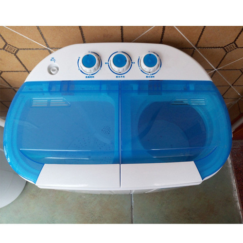 [Drop shipping factory direct sales] Double-tub household washing machine, small semi-automatic double-tub washing and drying machine