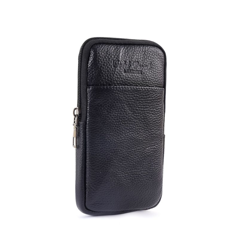 Hot-Selling New Men's Leather Belt Phone Bag, Genuine Leather Men's Waist Bag, Casual Cowhide Thin Outdoor Leisure Waist Bag Hot-Selling New Men's Leather Belt Phone Bag, Genuine Leather Men's Waist Bag, Casual Cowhide Thin Outdoor Leisure Waist Bag