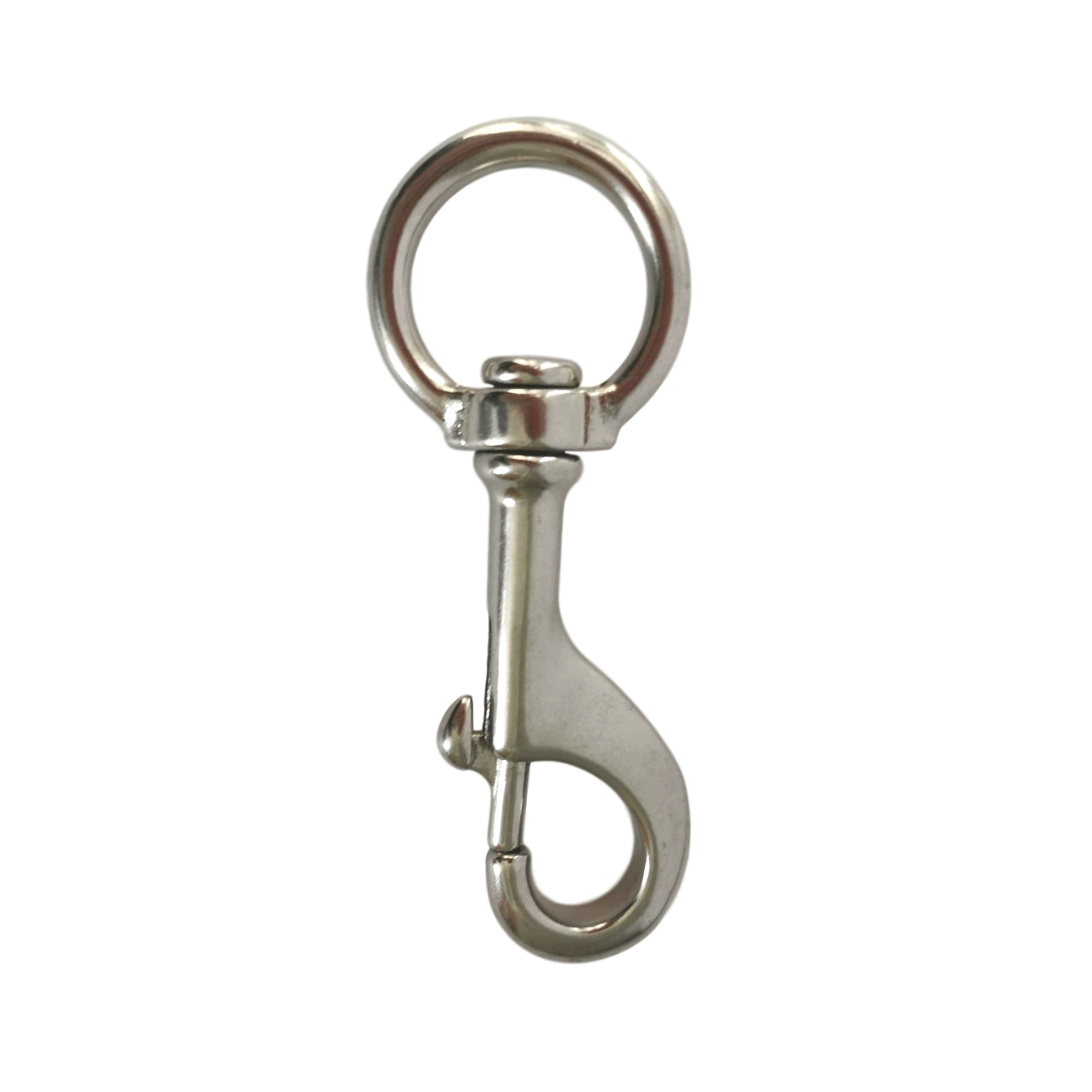 Кольцо из нержавеющей стали пружинный крючок собачья цепь головной крючок Универсальный крючок цепь собачья Соединительная Пряжка крючок