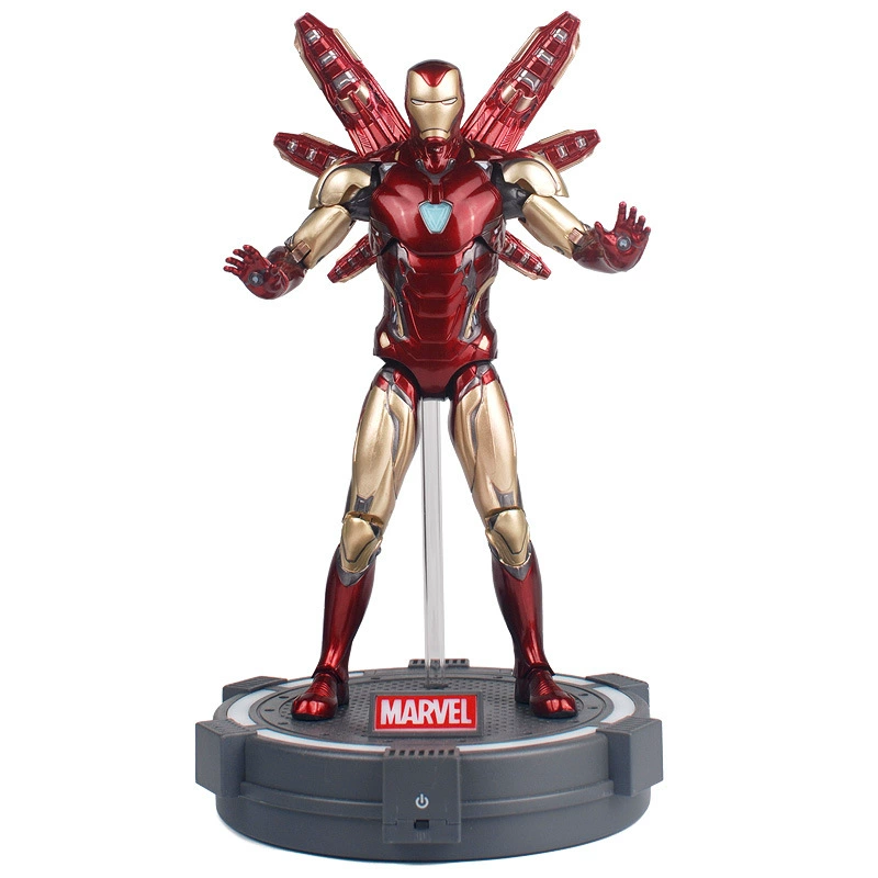 The Avengers, светящаяся минифигурка, игрушка, Железный человек, Marvel