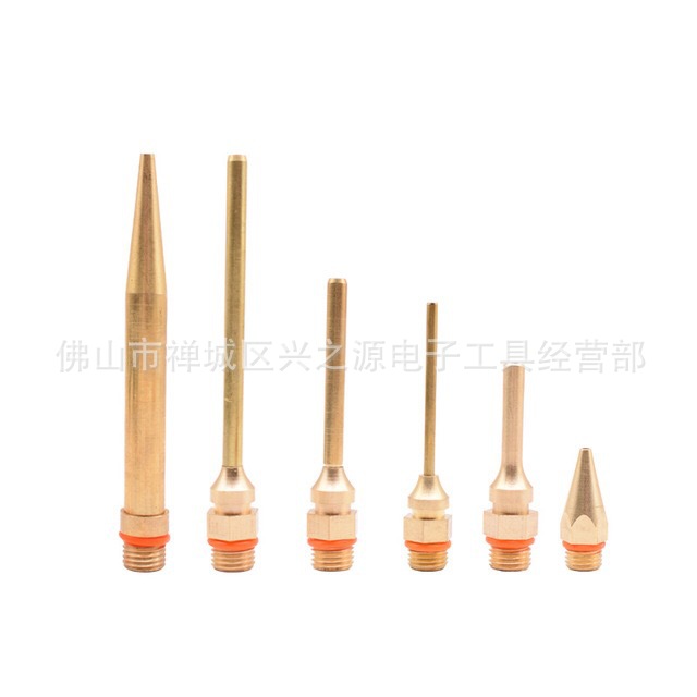 加长热熔胶枪枪头枪咀枪嘴热溶胶枪配件芯发热芯心针头