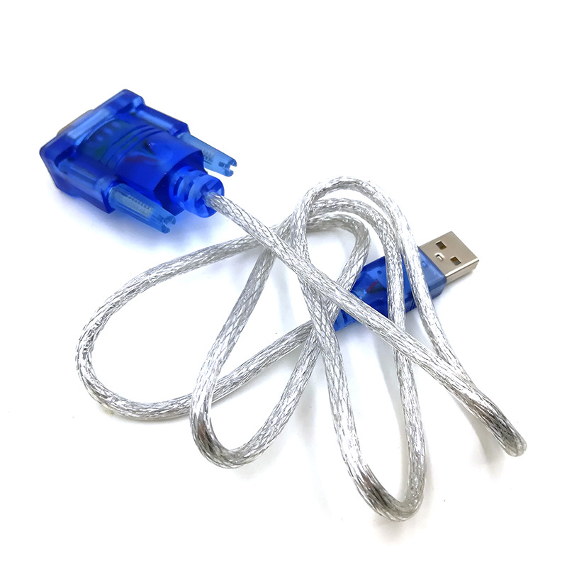 USB a la línea de puerto serie 9-PIN RS232CH340 línea de puerto serie RS232 a USB