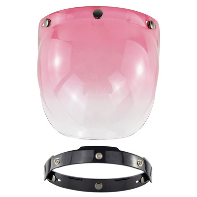 Motorcycle Helmet Lens Retro: Dəbilqə (Kaska) aksesuarları - gradient-powder-black-bracket
