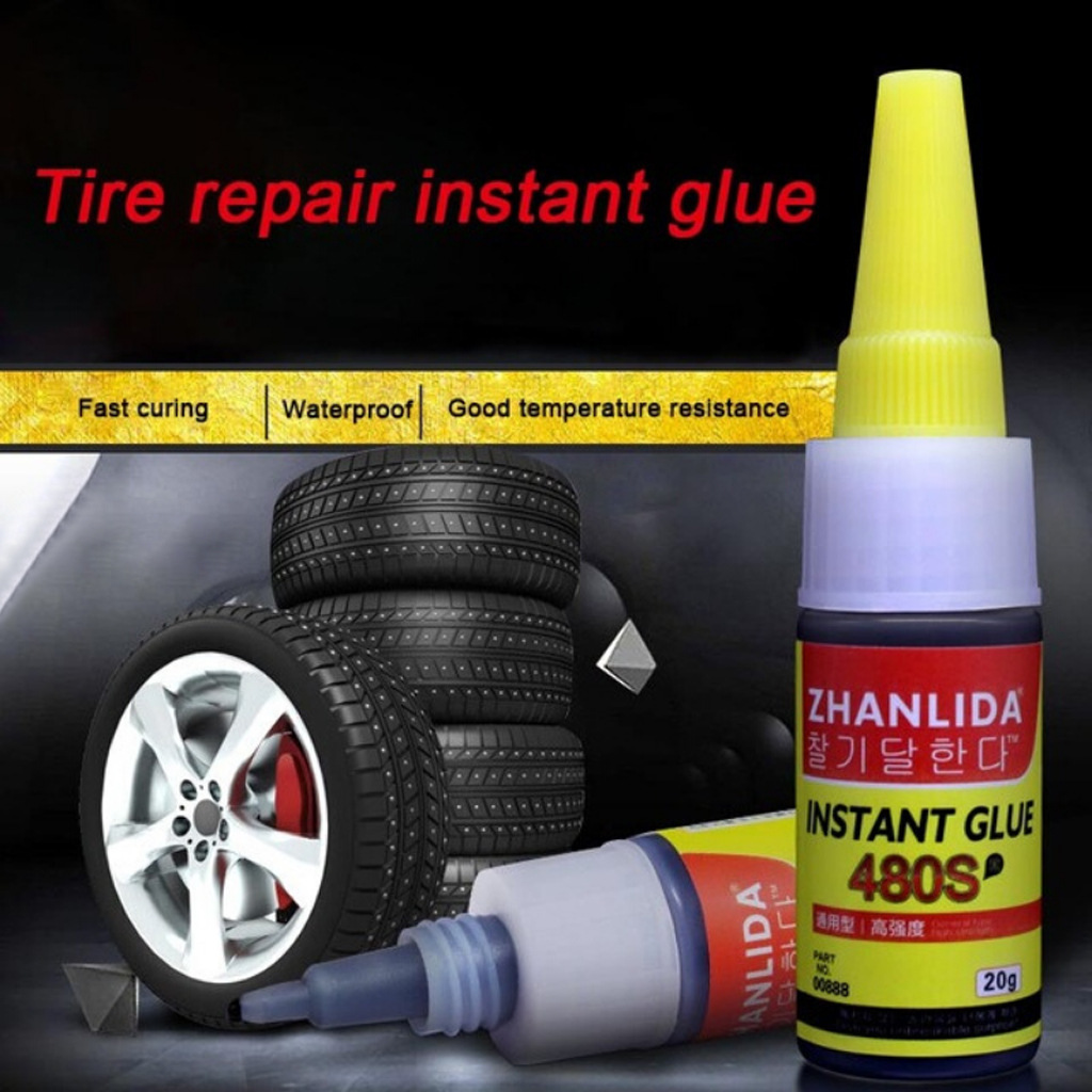 Tire Repair Glue 胶水PE粘TPE软胶高强力快干胶水粘塑料橡胶胶水