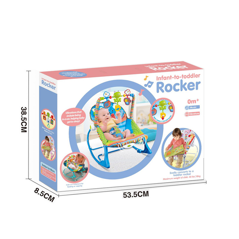 Children's universal foldable baby rocker, vibration 4