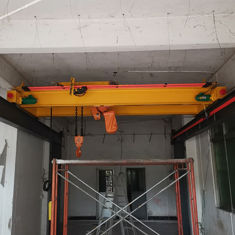 广东省安装单梁电动葫芦行车天车行吊2T3吨5吨双梁悬挂起重机厂家