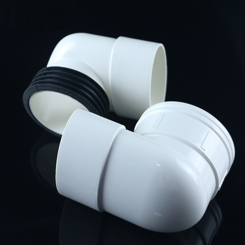 PVC 110 Toilet Relocation Kit, Bidet Seat Relocator, Water Closet Relocation Tool, Toilet Flat Pipe Accessory, Thickened