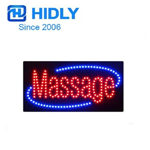 Hunan Signature Postmater Massage Shop Signature Светодиодный массажный знак