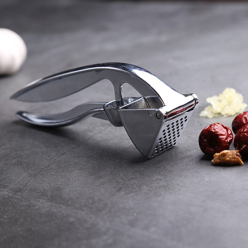 Sanzheng garlic press zinc alloy garlic pounder silicone garlic peeler stainless steel manual garlic press garlic peeler
