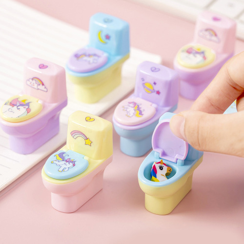 Children's creative pencil sharpener, pencil sharpener, pencil sharpener, cute cartoon primary school student pencil sharpener, school supplies