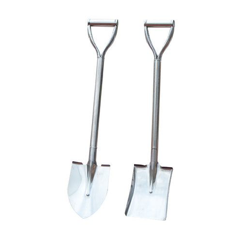 Garden shovel multifunctional outdoor engineer shovel large flower shovel agricultural flat shovel stainless steel shovel tip shovel flat shovel
