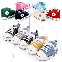 嬰兒鞋春秋0-1歲男女寶寶休閑帆布學步鞋babyshoes 2486總