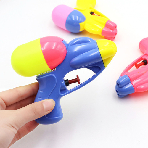 Summer Cartoon Mini Candy Water Gun Dolphin Running Man Water Gun Baby Beach Play Children's Toy Gift