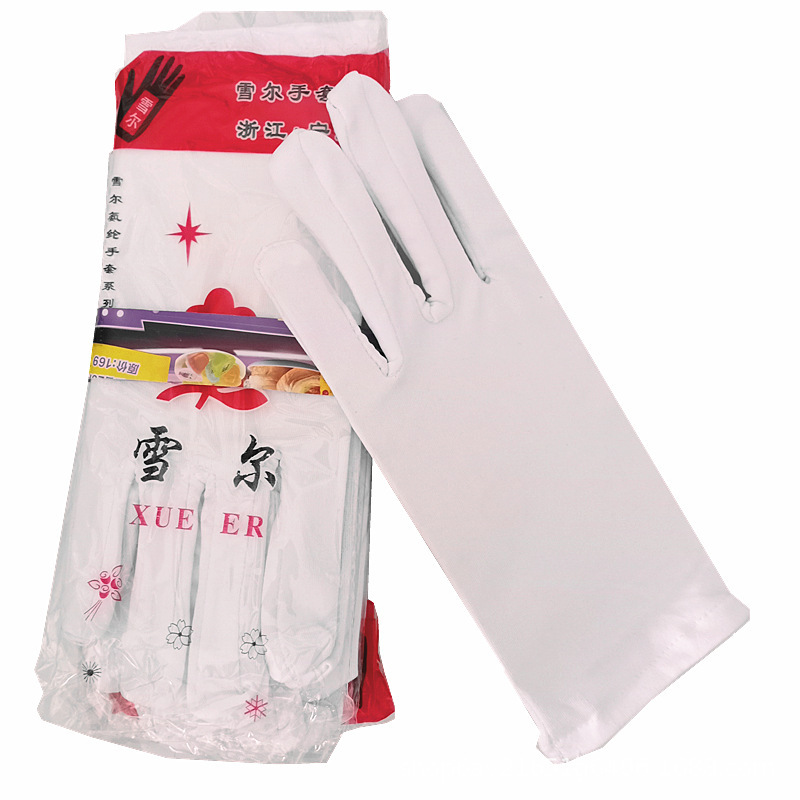 Wholesale Spandex Gloves High Elasticity White Women's Square Dance Gloves Children's Sun Protection Etiquette Student Military Training Wholesale Spandex Gloves High Elasticity White Women's Square Dance Gloves Children's Sun Protection Etiquette Student Military Training