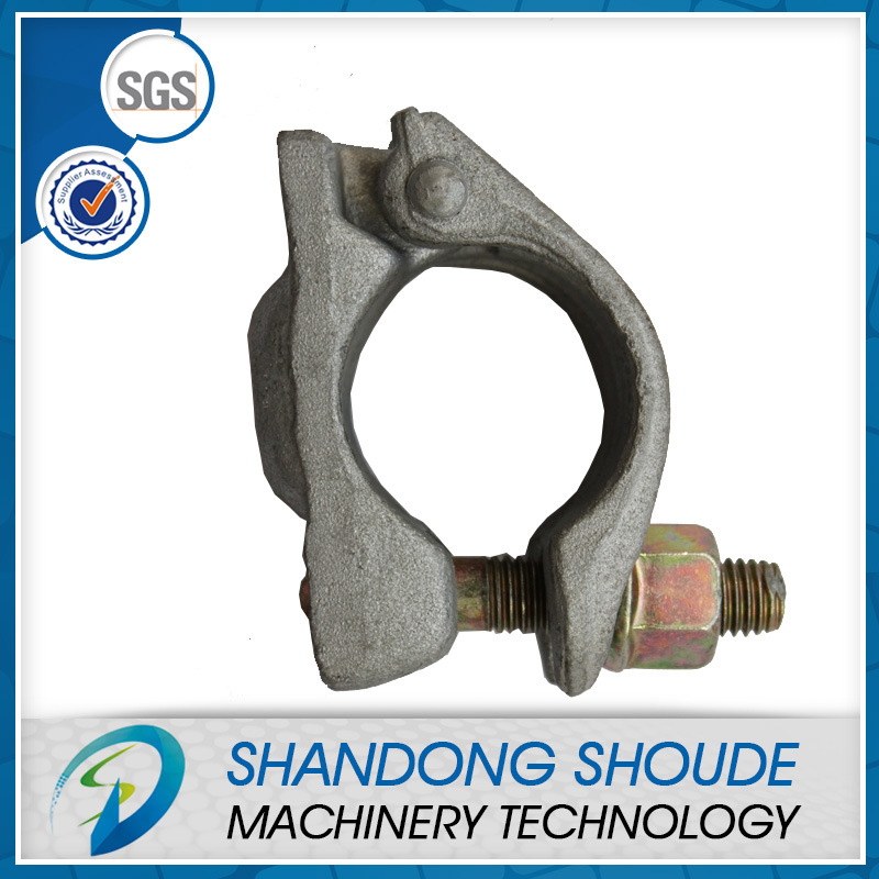 现货批发 建筑用Q235/冲压/热镀锌/德式半扣 脚手架扣件