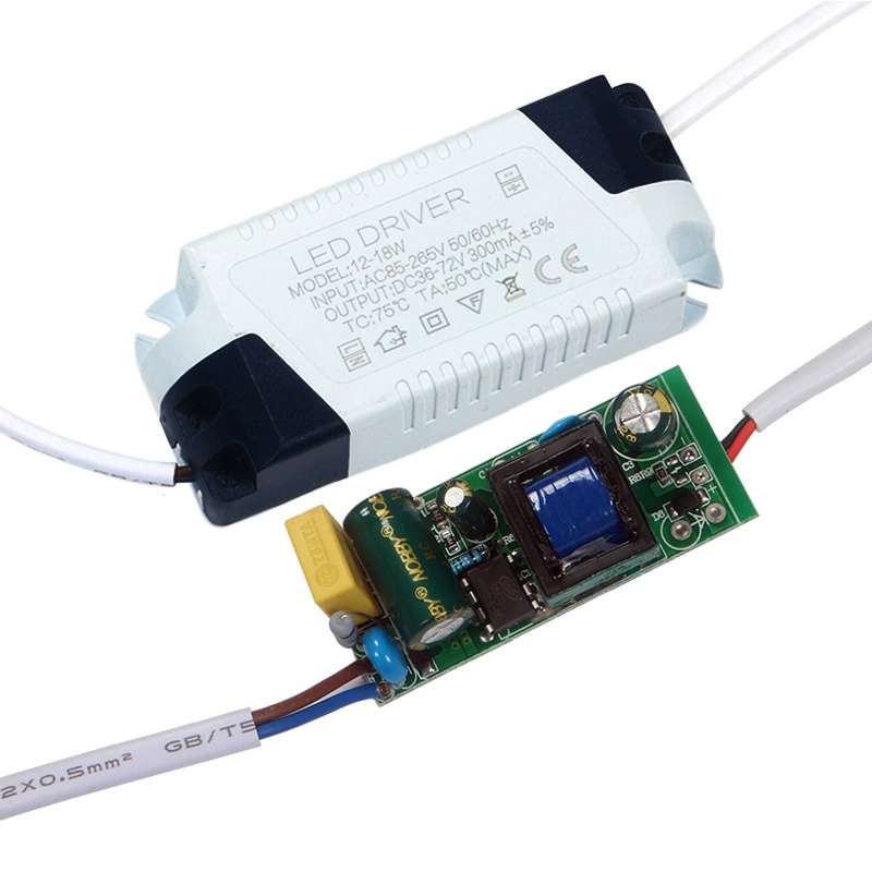 LED квадратный блок питания, прямоугольный светильник, 7 Вт