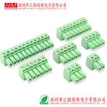 KF2EDGK3.81 插拨式接线端子 15EDG 3.81mm插头2P4P6P8P16P-24Pin