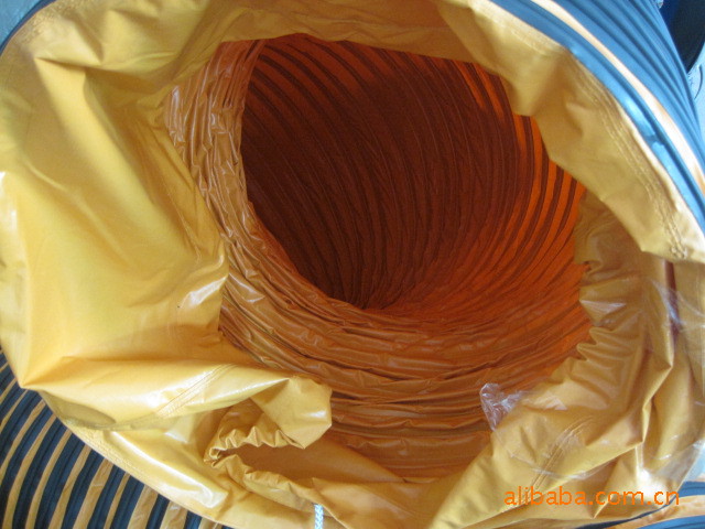 排风软管 24寸黄色耐磨管 三防布管 伸缩管静音耐用排烟管