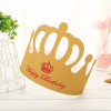 Super Flash Hot Cold onion Adult Children's Fruits Birthday Hat Thicked Crown Paper Hat Birthday Party Decoration Products