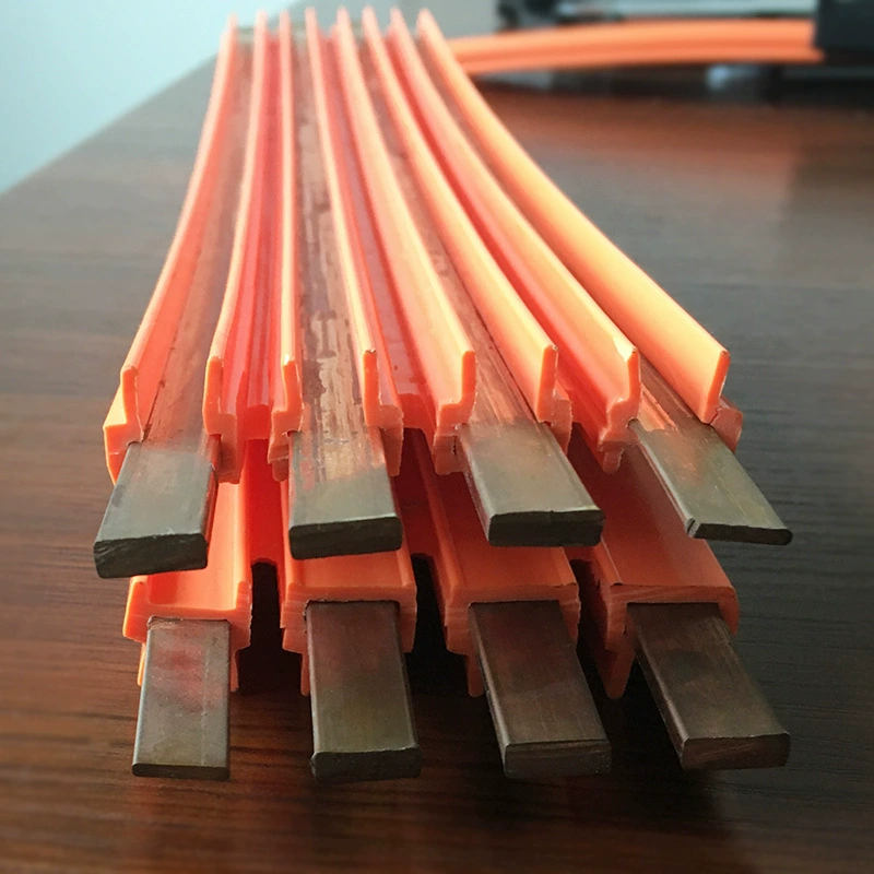 Дуговый раздвижной провод электрооборудования 4P 25 мм2*3+10 мм2*1 многополюсный раздвижной провод электрической направляющей