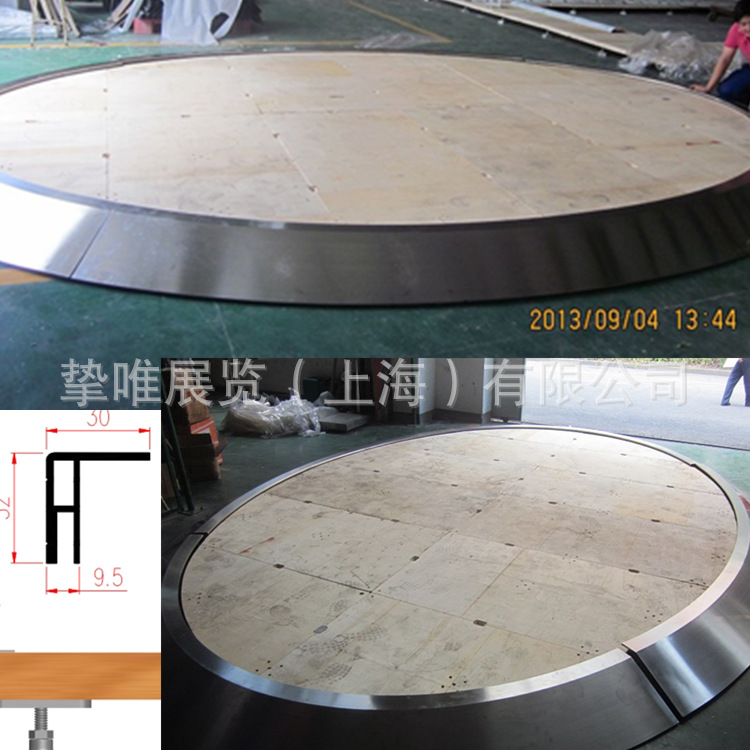 异圆形木质车展地展台直径φ1000-9000mm18501668049