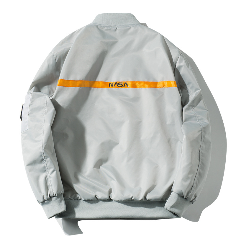 Flying abrigo de algodón acolchado de los hombres de moda guapo moda casual piloto de la Fuerza Aérea uniforme de béisbol de moda marca de invierno Chaqueta de algodón acolchado