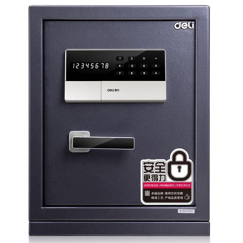 Caja Fuerte Electrónica 3653A 3654A 3655A 3656A de Metal Antirrobo con Alarma para Hogar