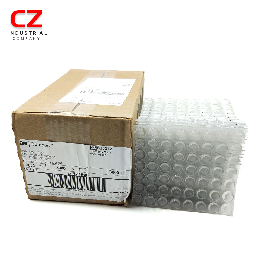 3MSJ5312 3M透明脚垫 脚垫 3M脚垫 12.7MM*3.6MM 透明圆柱型