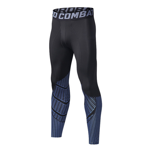 Summer fitness pants basketball sports tight pants men's seven-inch compression leggings nine-inch quick-drying fitness pants set thin 