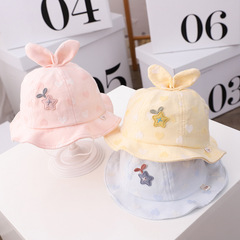 星星草新生兒盆帽2020秋冬新款寶寶帽子卡通胎帽漁夫帽MZ9828