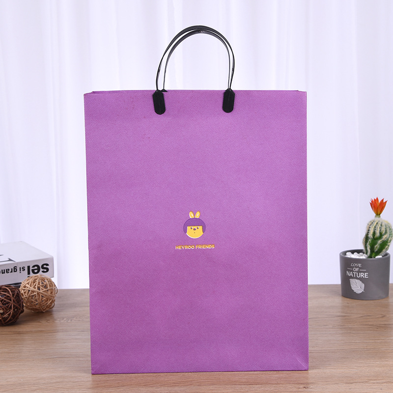 PET无纺布购物袋定 做 无纺布袋手提袋 礼品包装袋子广告加印logo