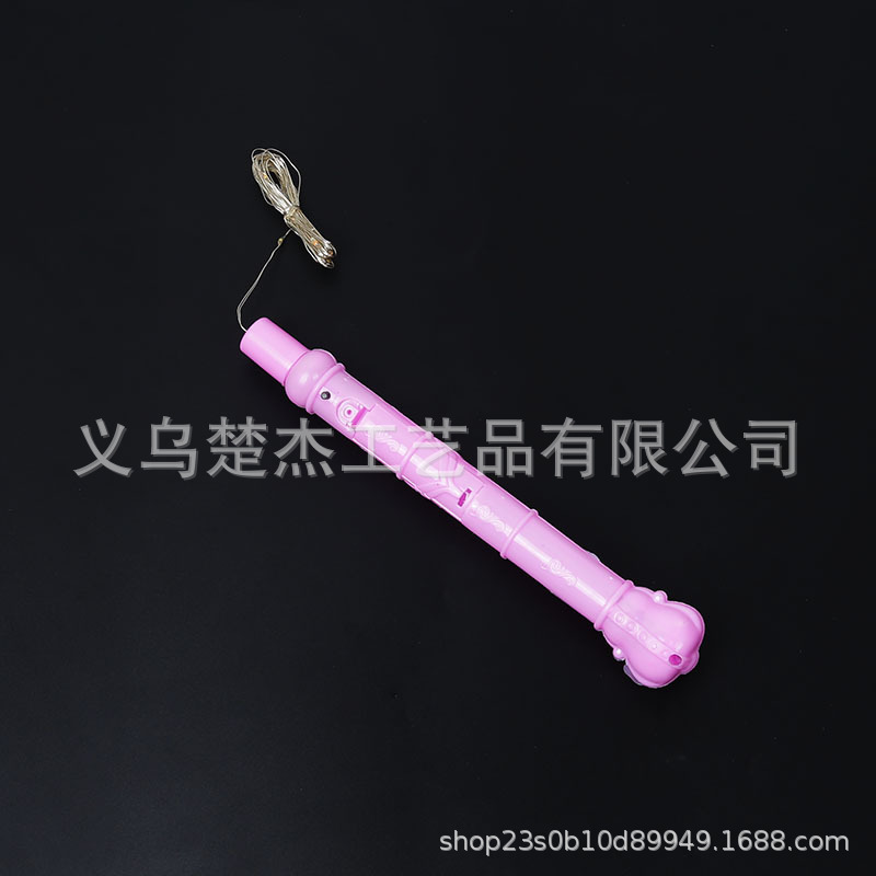 Directo de fábrica celebridad de Internet puesto ola bola mango luminoso batería luz globo decorativo luz de mano polo al por mayor