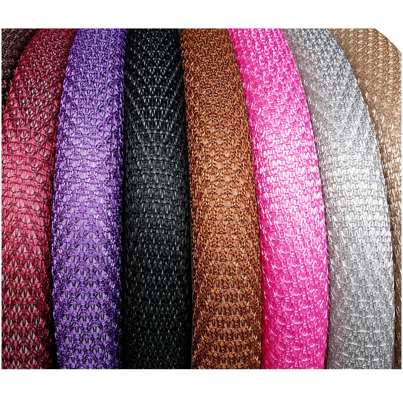 Sin anillo interior núcleo Red de seda de hielo elástico cubierta del volante del coche transpirable cómodo Four Seasons cubierta de la manija comercio transfronterizo AliExpress