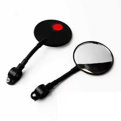 Retroreflective mountain bike, children's bicycle, rear view mirror with accessories