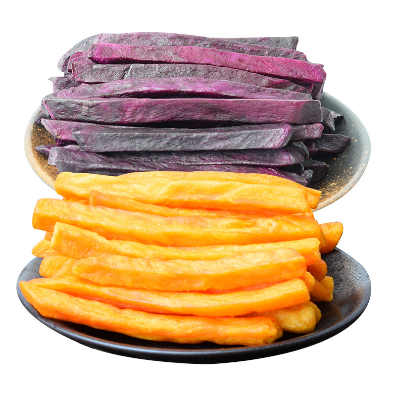 赤東香脆い赤ポテトチップス紫ポテトチップス500g/袋特産のサツマイモ乾燥ポテトチップスのカジュアルな間食が代理されている|undefined