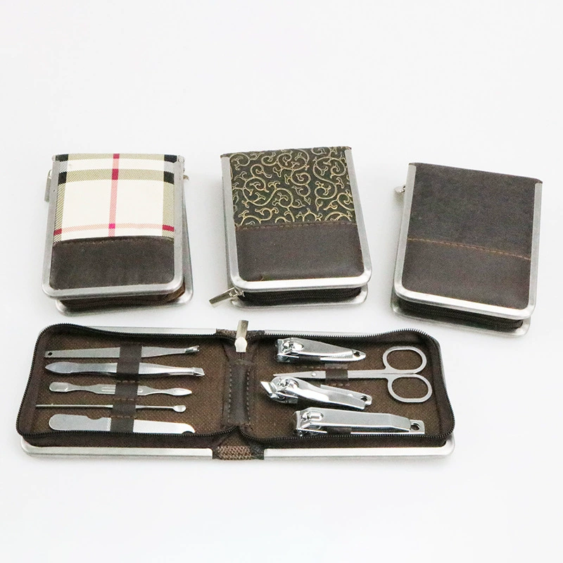 Оптовая Продажа с фабрики 9 шт. Набор красоты кусачки для ногтей костюм Личная защита ногтей Маникюрные товары инструменты для макияжа