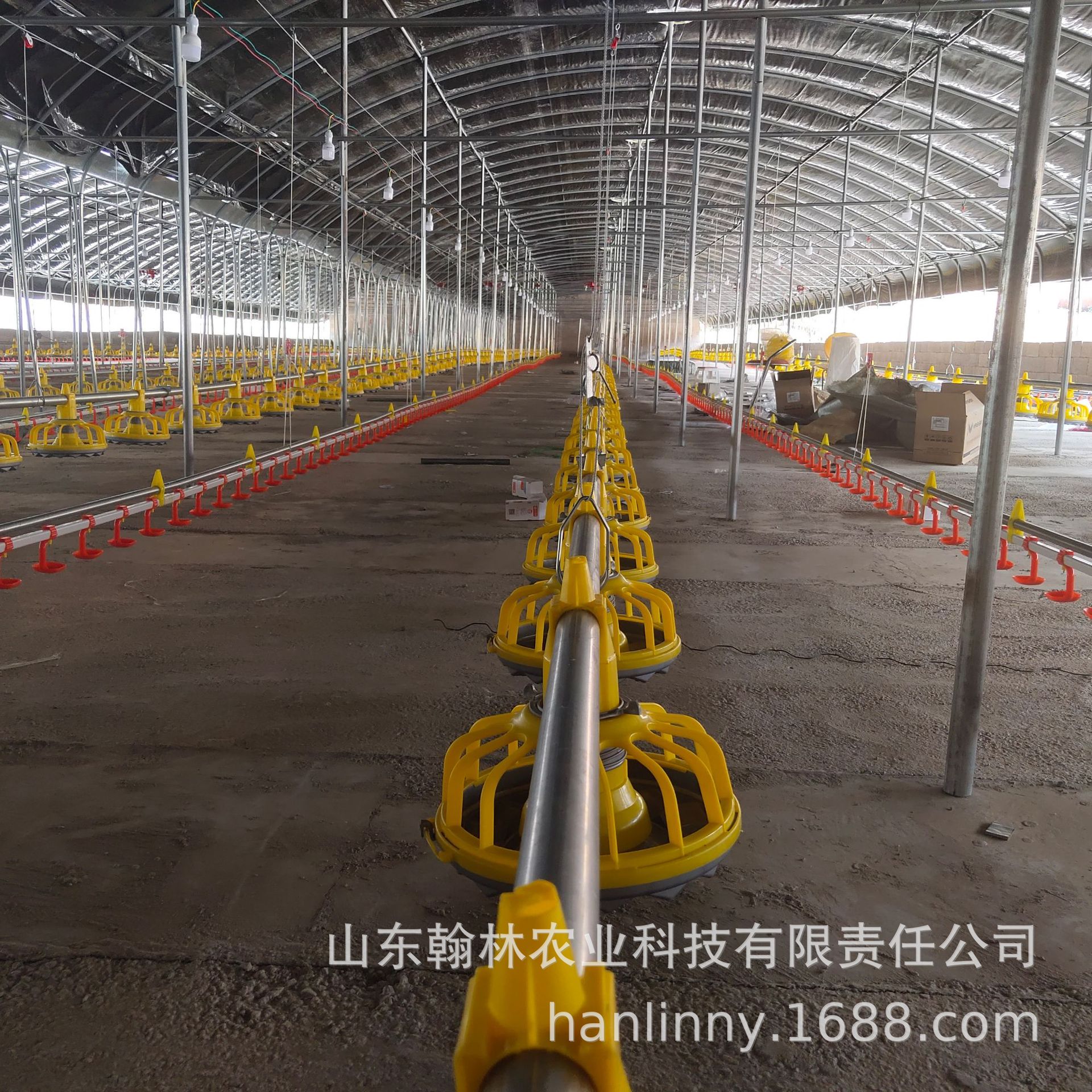 养鸡水线 平养自动饮水器 蛋鸡肉鸡水线料线 鸡用畜牧养殖业机械