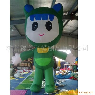 厂家制作广告气模开业吉祥物活动卡通大型充气模型行走卡通气模